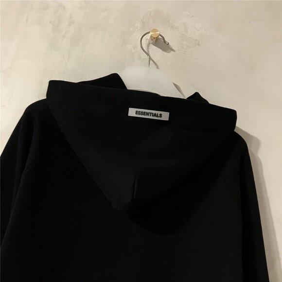Fear of God Black Hooded Sweatshirt - Picture 6 of 8
